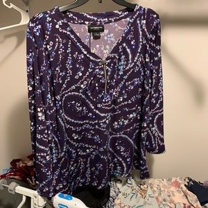 Liz Claiborne long sleeve top